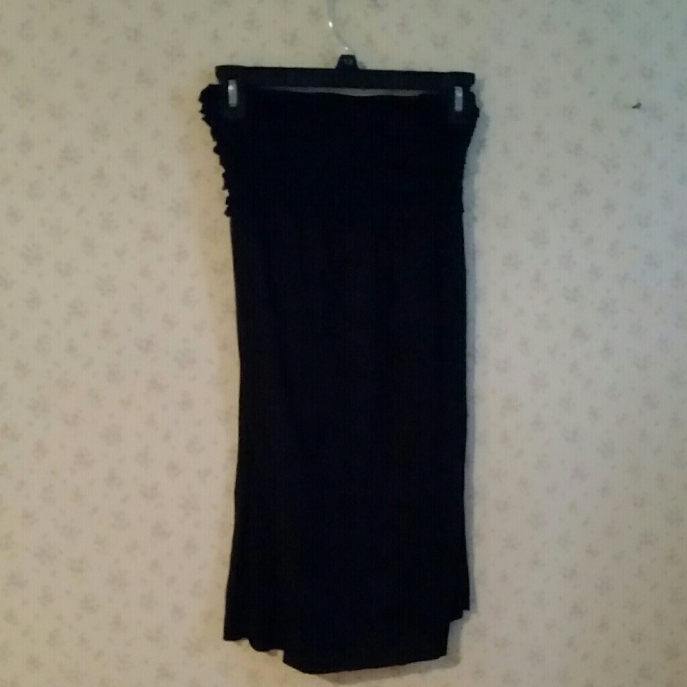 Strapless mini dress or bathing suit cover up